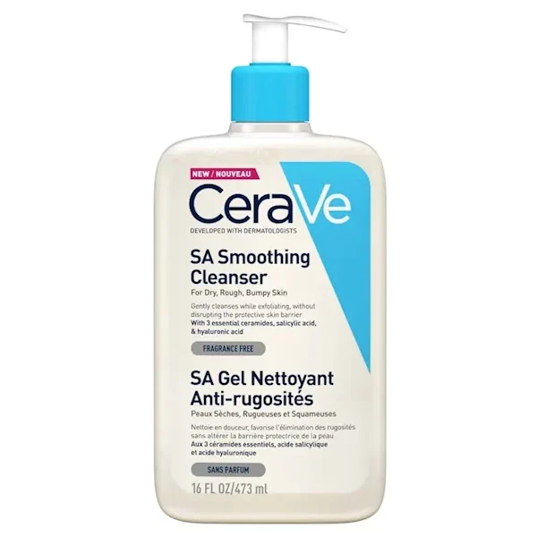 CeraVe SA Gel Nettoyant Anti-rugosités 473ml