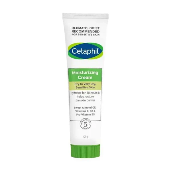 Cetaphil Crème Hydratante Peaux Sèches et Sensibles 100g